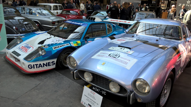 Ferrari 250 Tour de France, one of my favorite Ferrari ever. Also a Ligier JS2. And yes, most of this event will be run on open roads. Good luck with that!